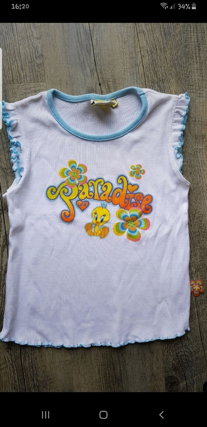 Lot de 2 débardeurs Titi - photo numéro 3