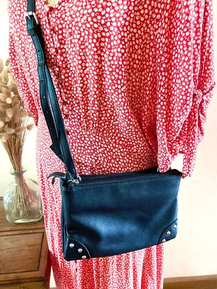 Sac à Main Noir Fonctionnel - By La Halle - photo numéro 11