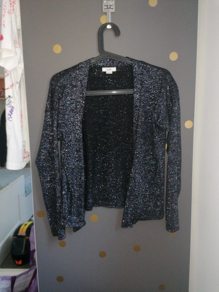 Gilet paillettes 12 ans G - photo numéro 2