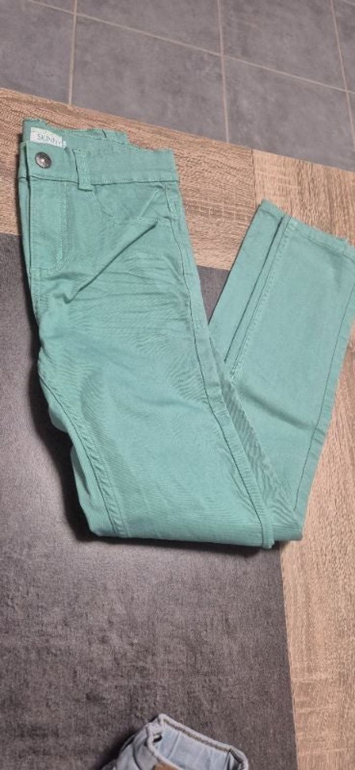 Jeans vert clair