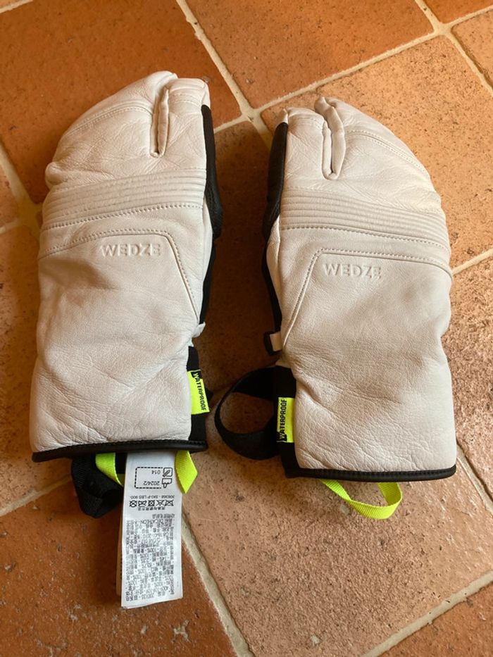 Gants de ski en cuir
