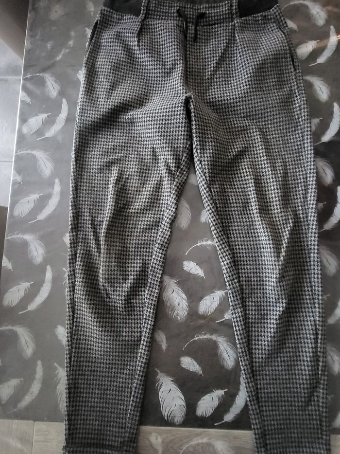 Pantalon à carreaux