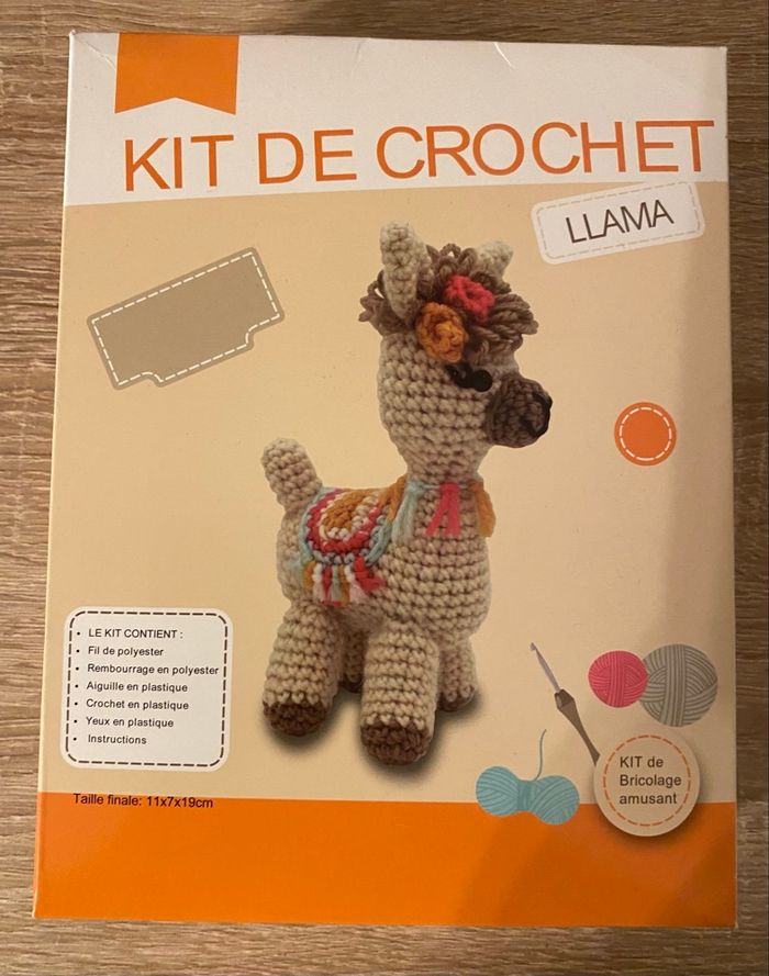 Kit crochet Lama