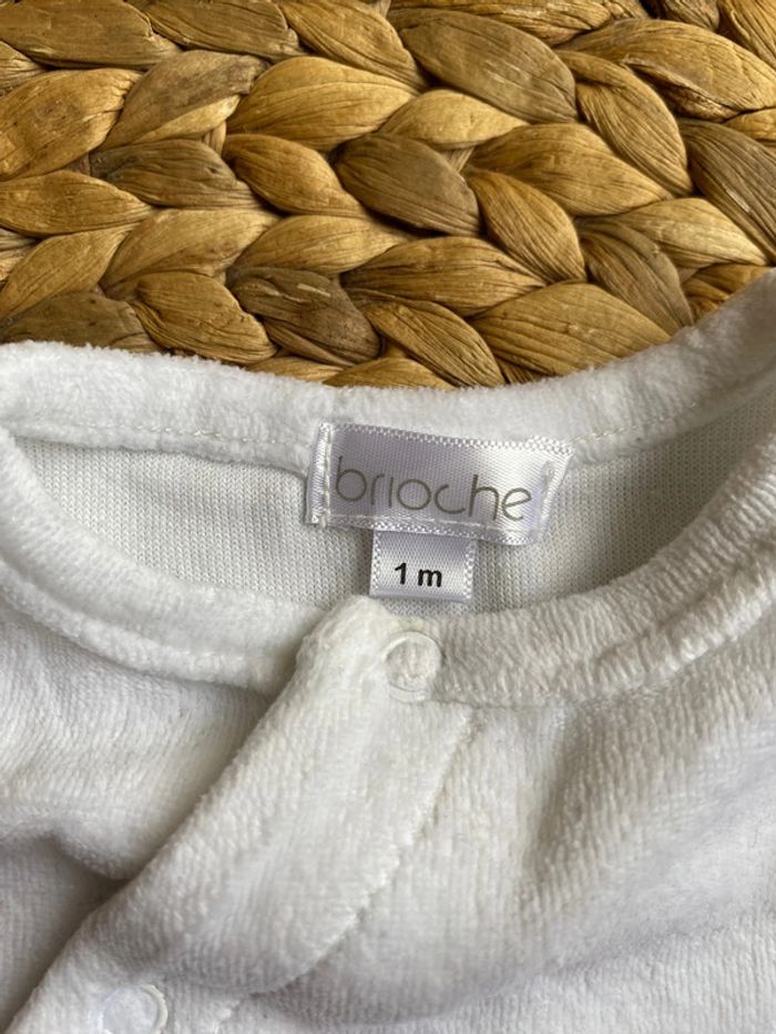 Pyjama blanc mixte Brioche - photo numéro 3