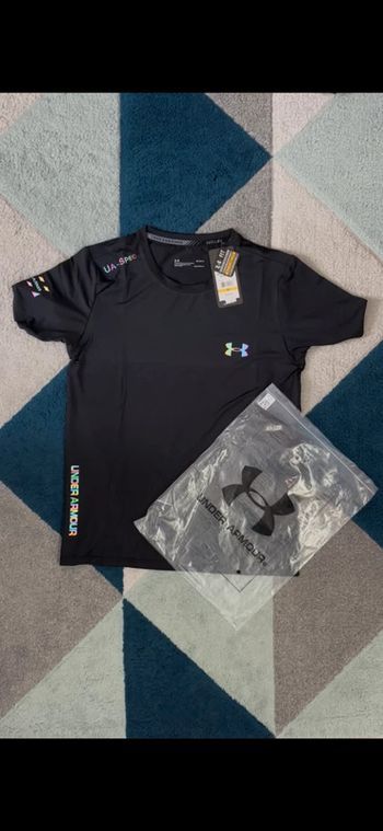 T-Shirt Running Under Armour Fluorescent Taille M