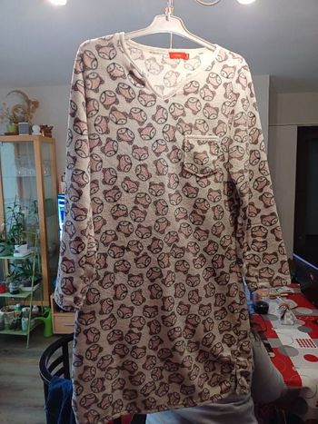 Chemise de nuit hiver