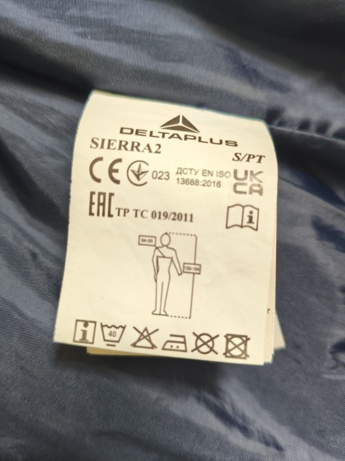 Gilet sans manches bleu marine taille S - photo numéro 6