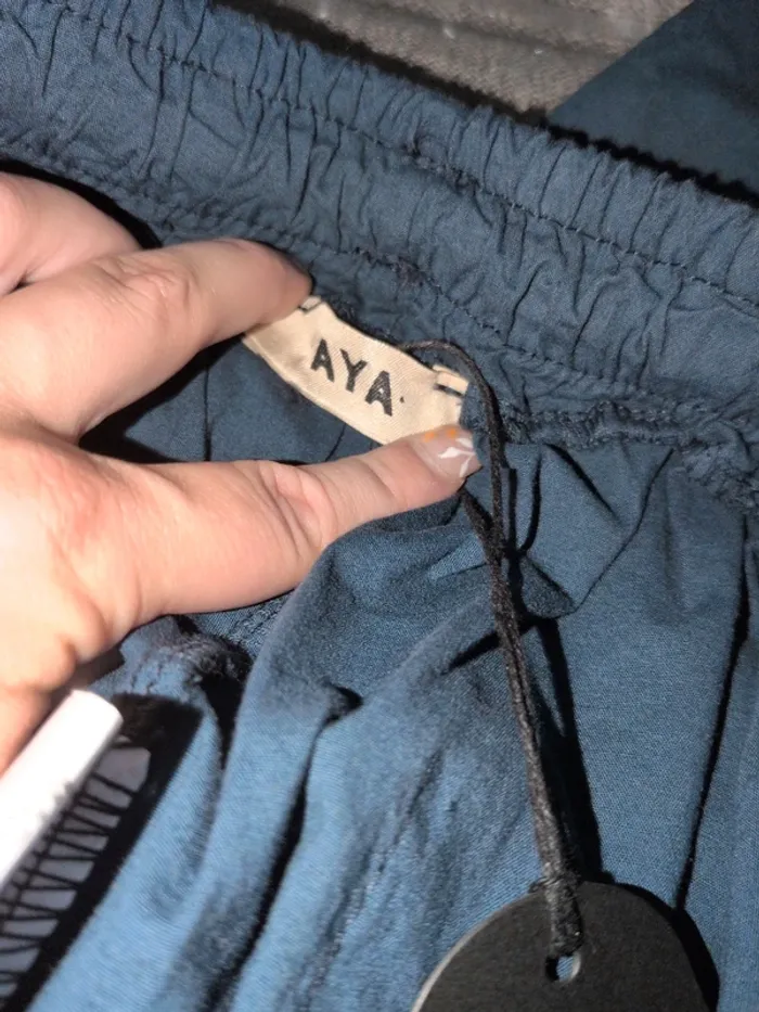 Pantalon AYA bleu marine (existe aussi en noir) Taille 36/38 – Neuf avec étiquette - photo numéro 5