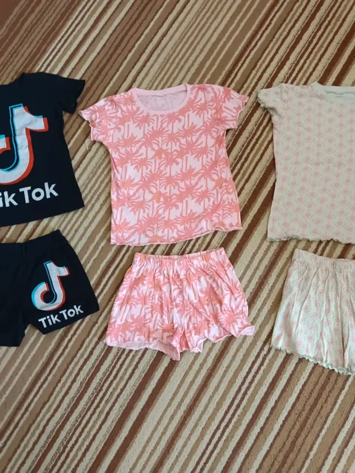 Lot pyjamas short  7 ans. - photo numéro 3