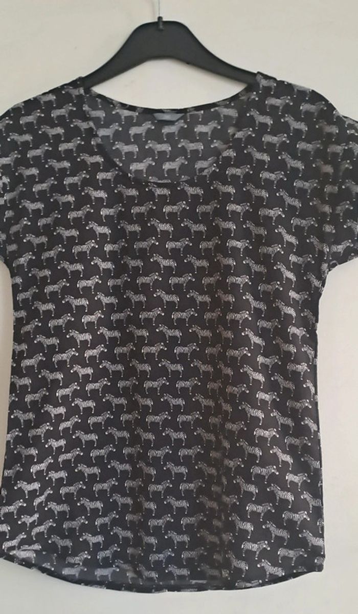 T-shirt Zèbre