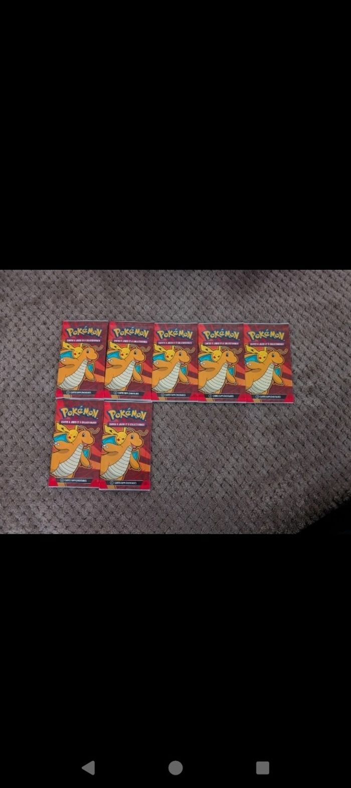 7 Booster pokémon McDo