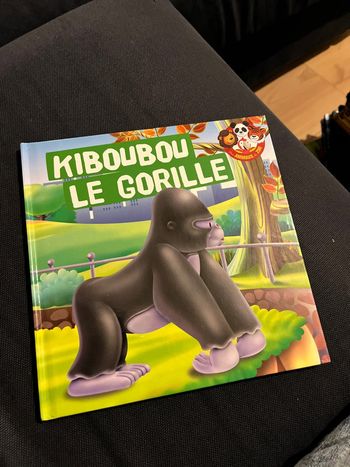 Livre sur les animaux altaya mes animaux du zoo kiboubou le gorille