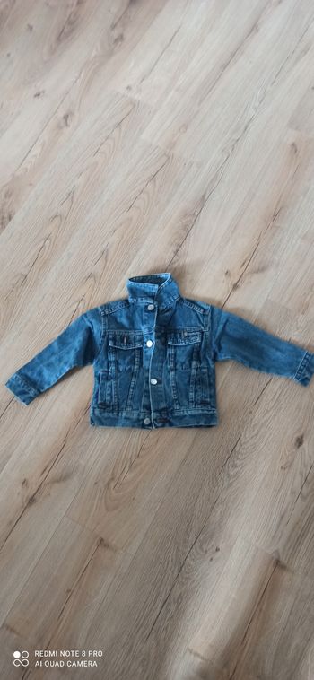 Veste en jeans 2 ans