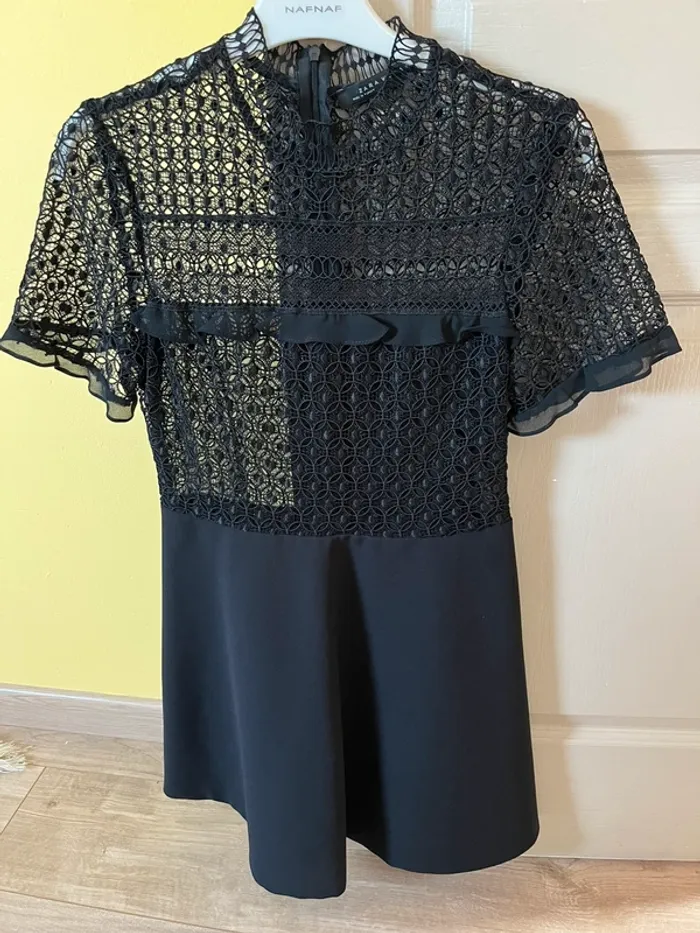 Robe noire Zara