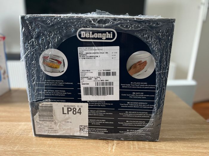 Friteuse DeLonghi F38436 - Neuve encore scellée dans sa boîte d'origine 110 € - photo numéro 2