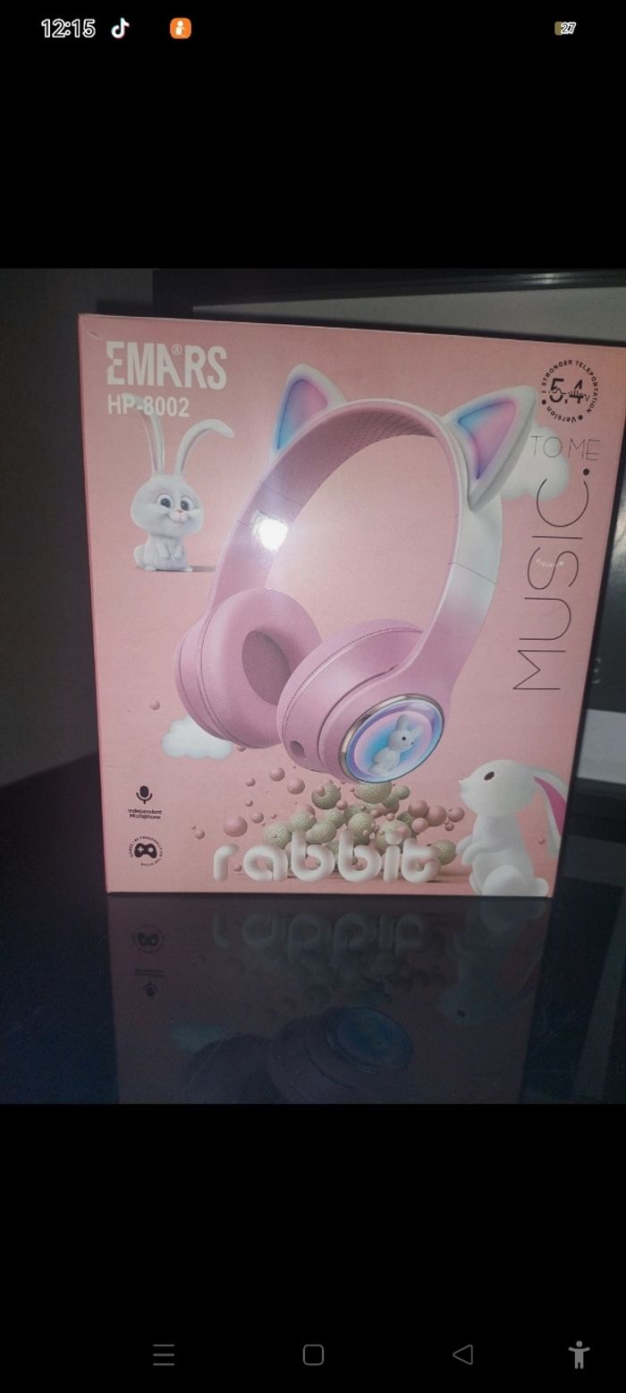 Casque audio led pour enfants