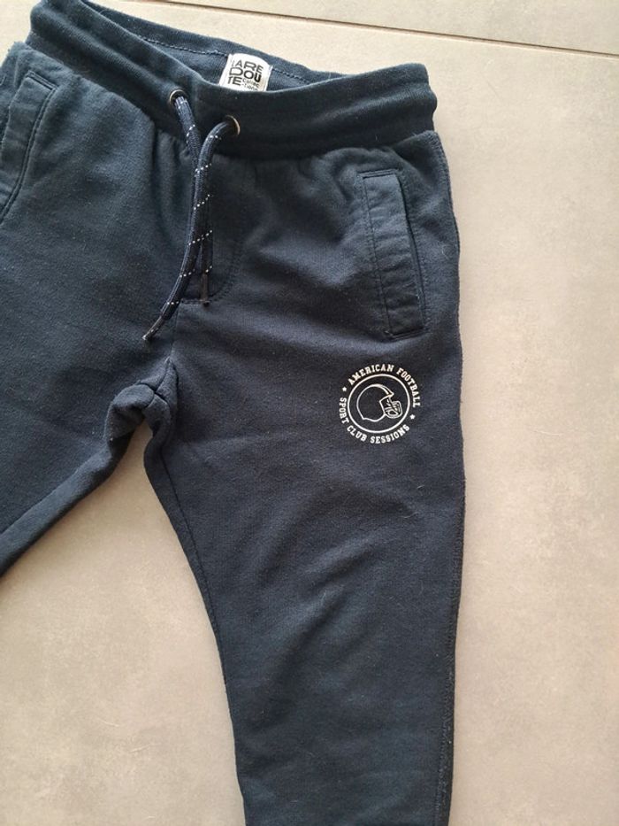 Pantalon de jogging bleu marine La Redoute 3 ans - photo numéro 2