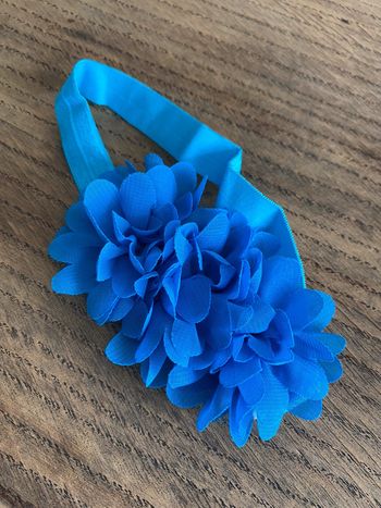 Bandeau bébé bleu