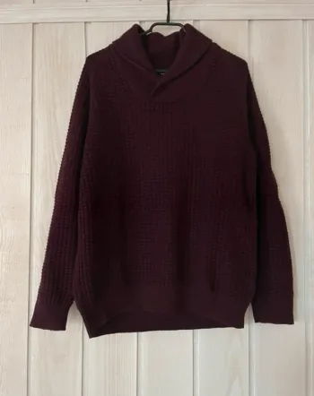 Pull bordeaux - H&M - L