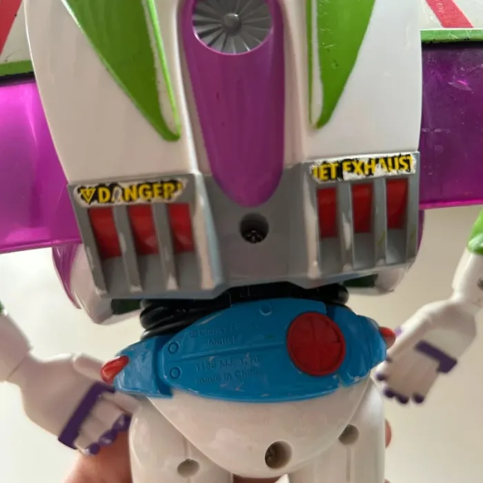 Buzz l'éclair français ceinture lumineuse toy story vintage - photo numéro 15
