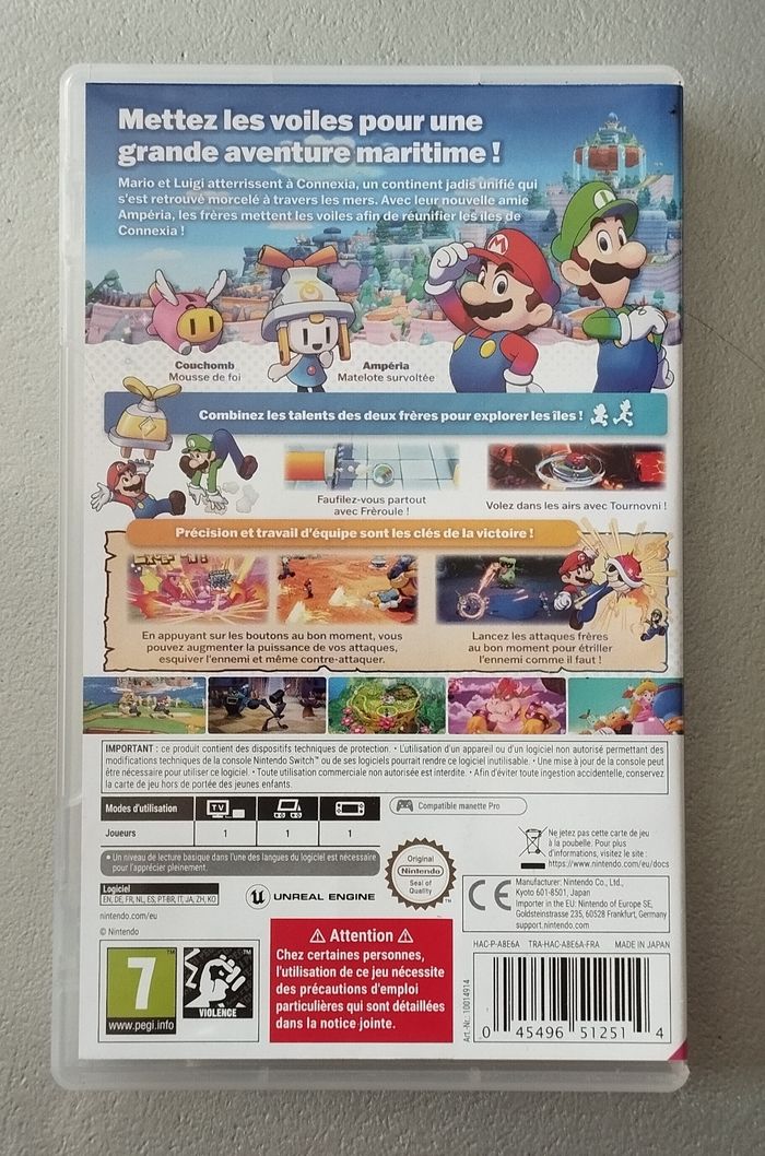 Mario et luigi L'épopée fraternelle - photo numéro 3