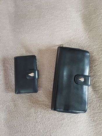 Lot porte feuille et porte carte