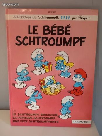 Le bébé Schtroumpf Bd
