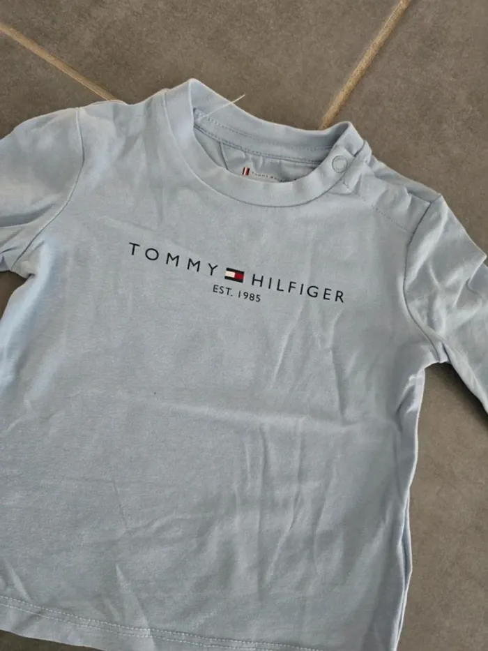 Tee shirt manches longues Tommy Hilfiger - photo numéro 4