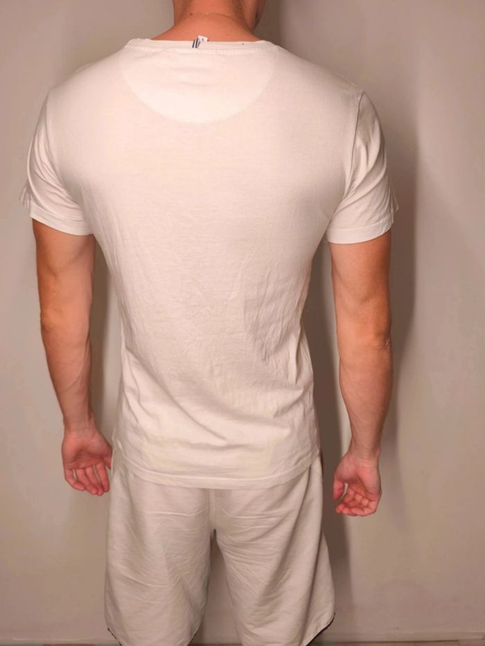 T-shirt Ellesse Homme Taille S Blanc - photo numéro 2