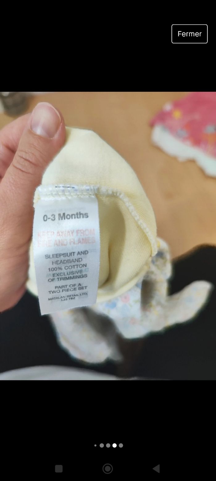 Fille le lot body intégrée avec tee-shirt - photo numéro 3