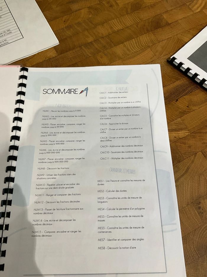 Fichier de leçons français et maths cm1 - photo numéro 9