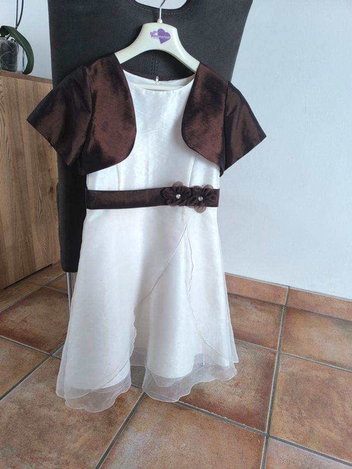 Robe et boléro Mariage 8 ans