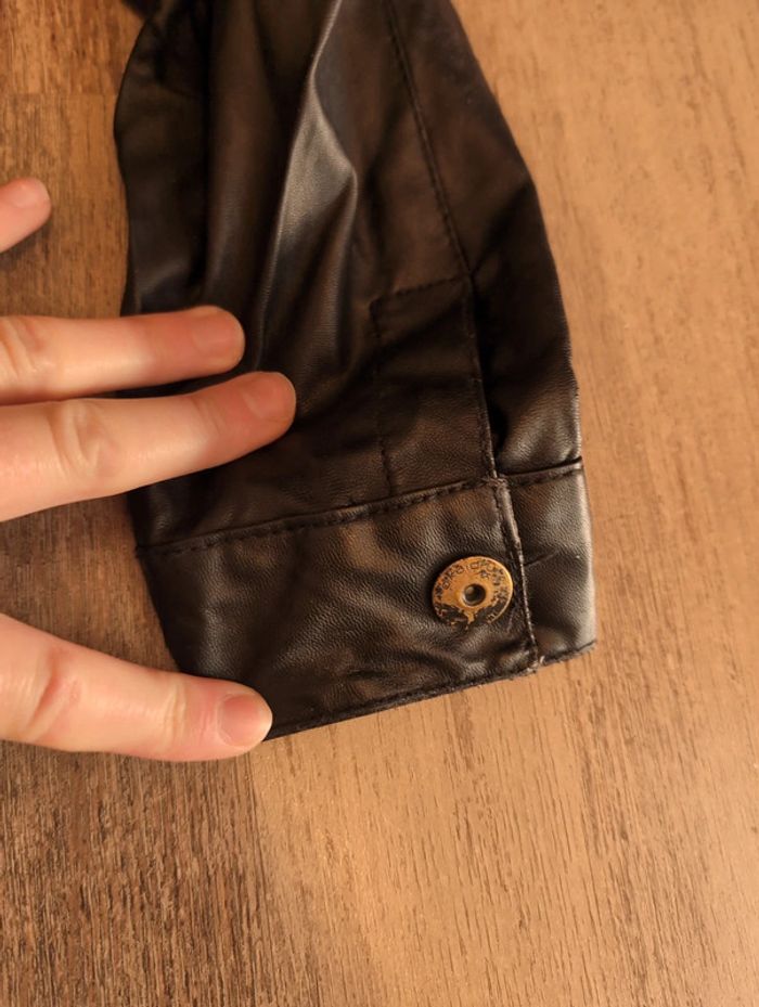 Veste simili cuir Okaïdi 8 ans - photo numéro 4