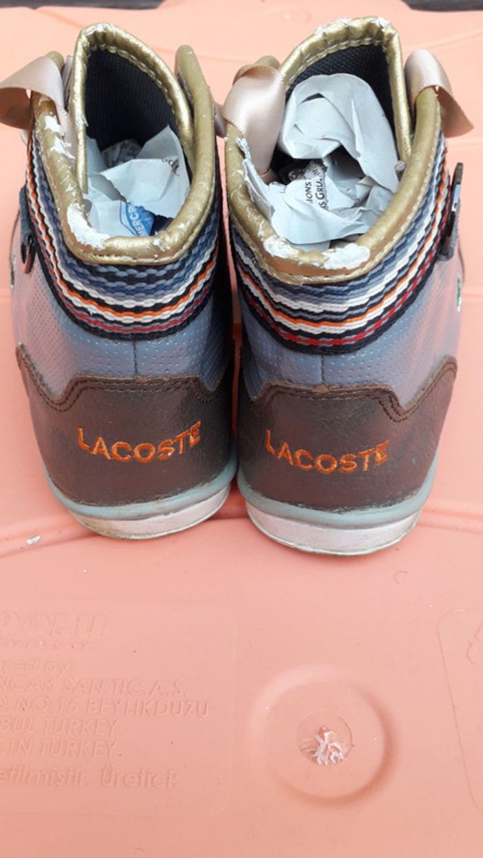 Chaussures montantes vernies grises - photo numéro 6