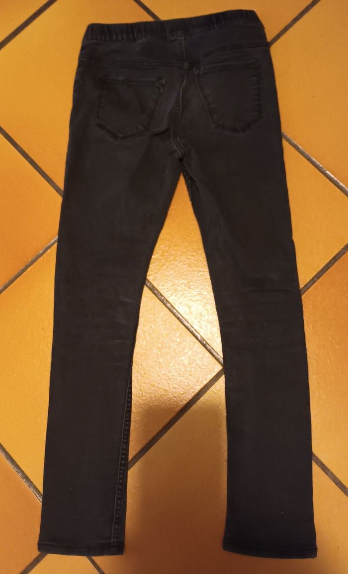 Pantalon H&M 7 8 ans noir - photo numéro 2