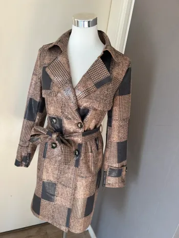 Azara veste mi longue ,trench-coat , imperméable