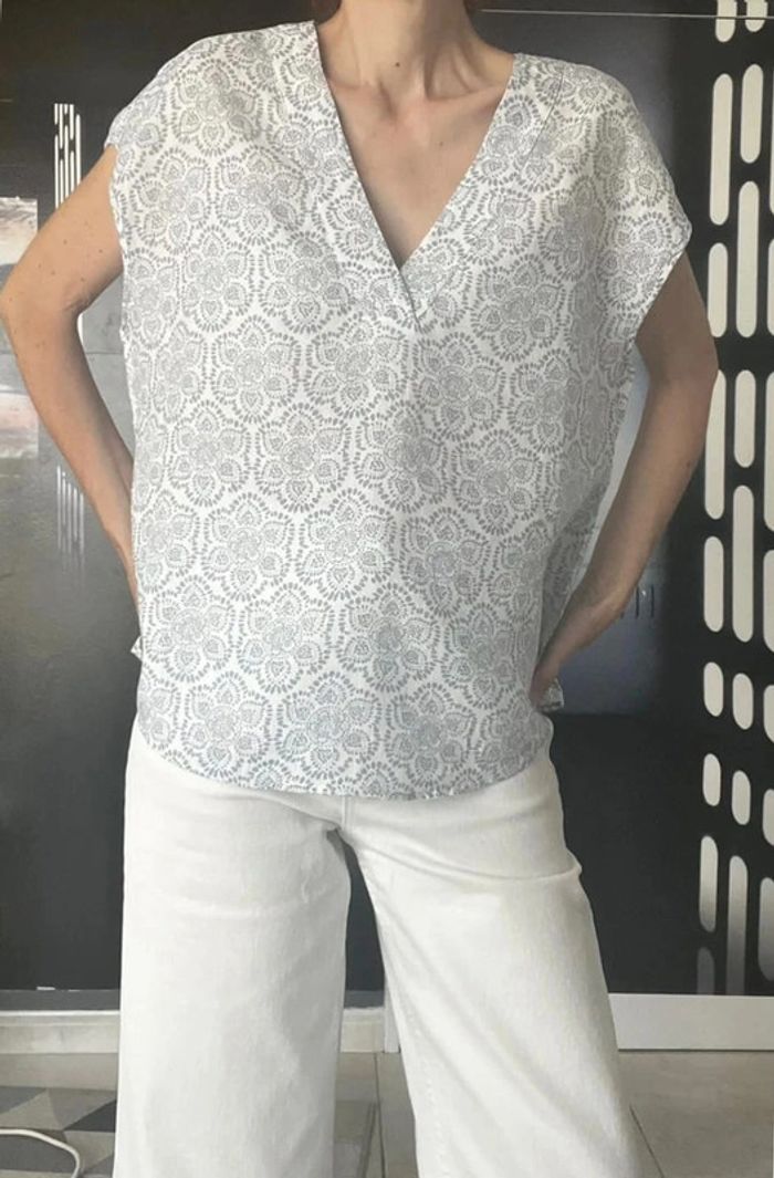 Top en lin - photo numéro 4