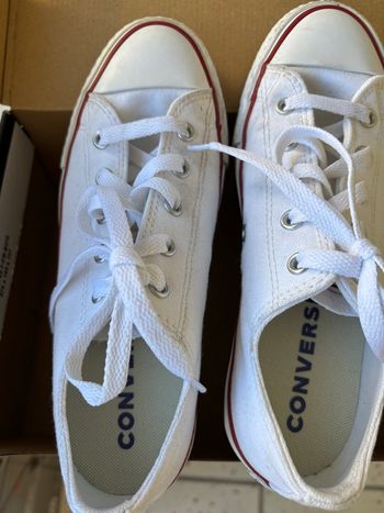 Converse blanche  pointure 36