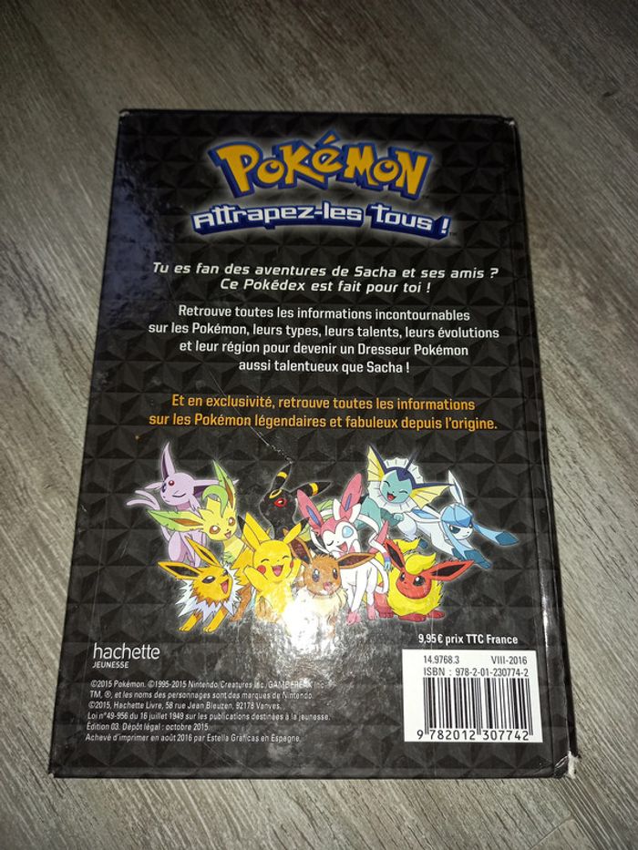 livre pokémon pokédex guide des pokémon de la région de kalos - photo numéro 3