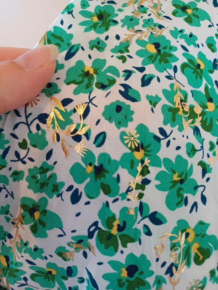 Robe cache-coeur Fleurie HD Diffusion taille M 38 - photo numéro 3