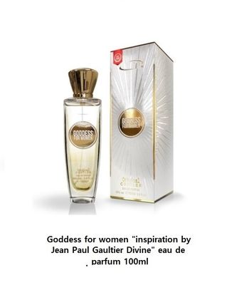 Goddess for women "inspi Jean Paul Gaultier Divine" eau de parfum 100ml