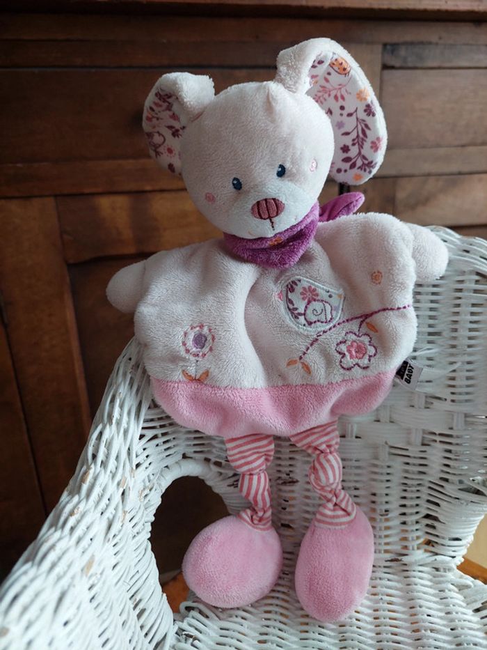Doudou lapin oreilles liberty Tex