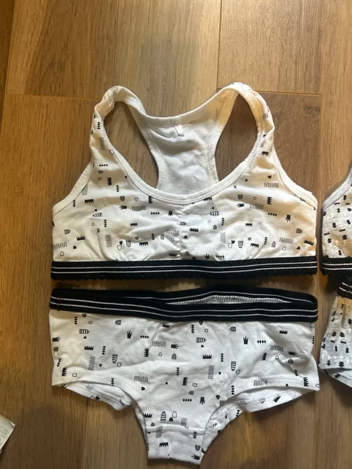 Lot de 2 ensembles sous vêtements fille 14 ans - photo numéro 2