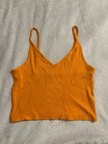 crop top orange