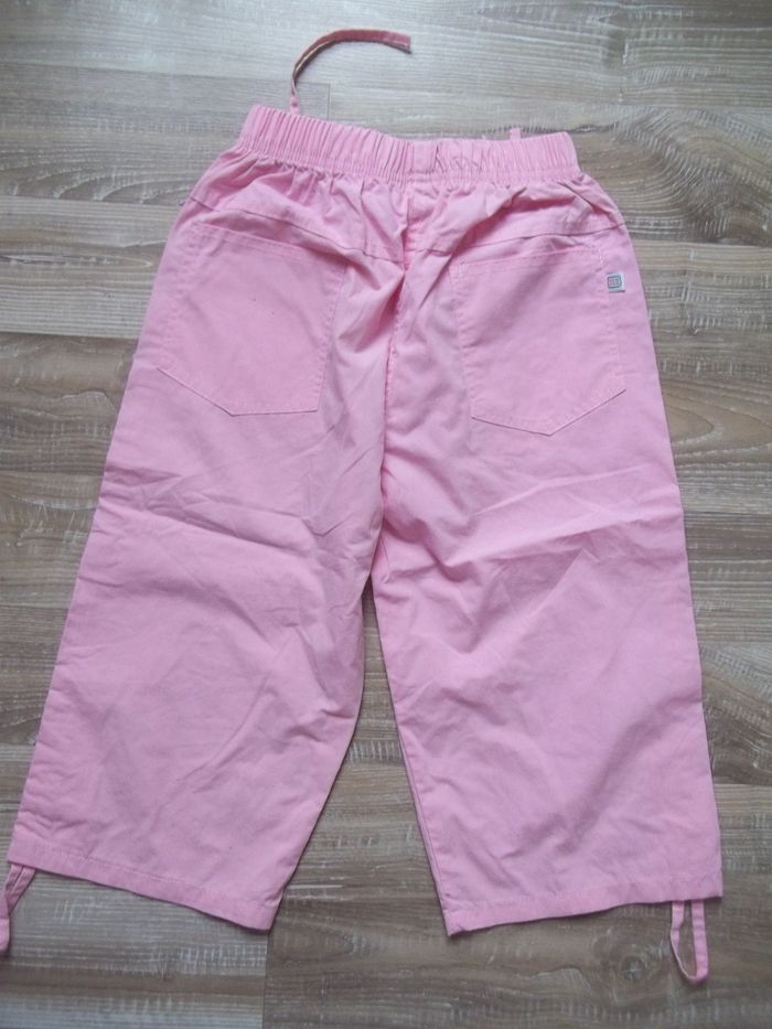 Pantacourt rose brodé Maria size10 - photo numéro 5