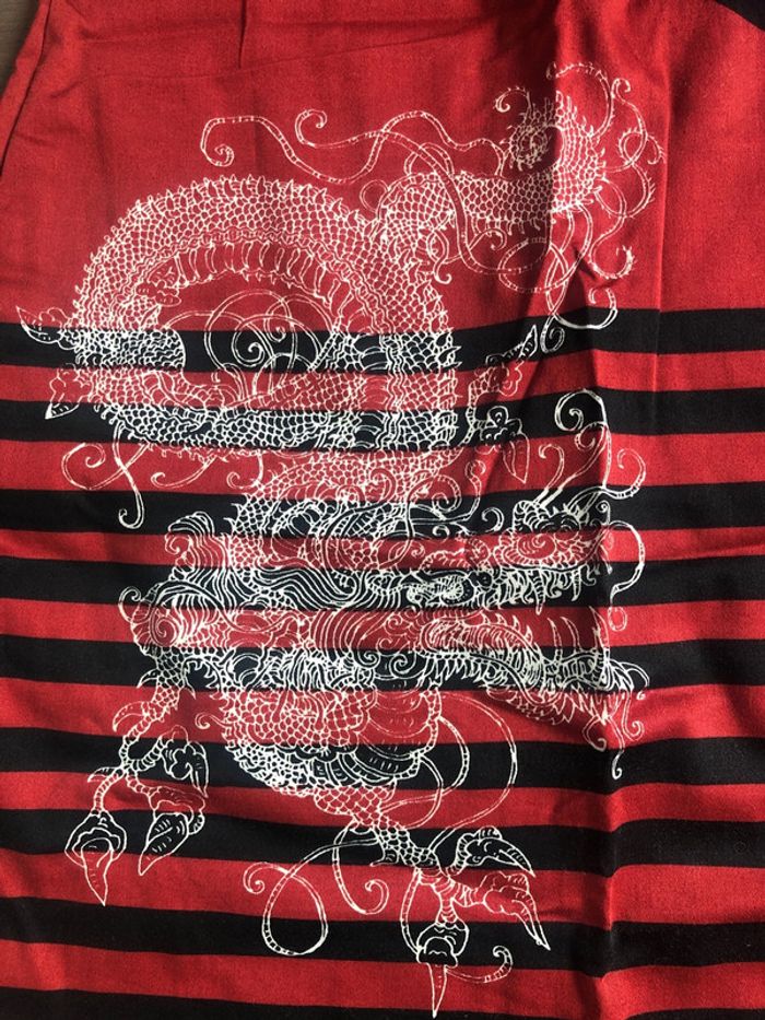 Robe rouge 3 trous desigual taille 36 dragon - photo numéro 4