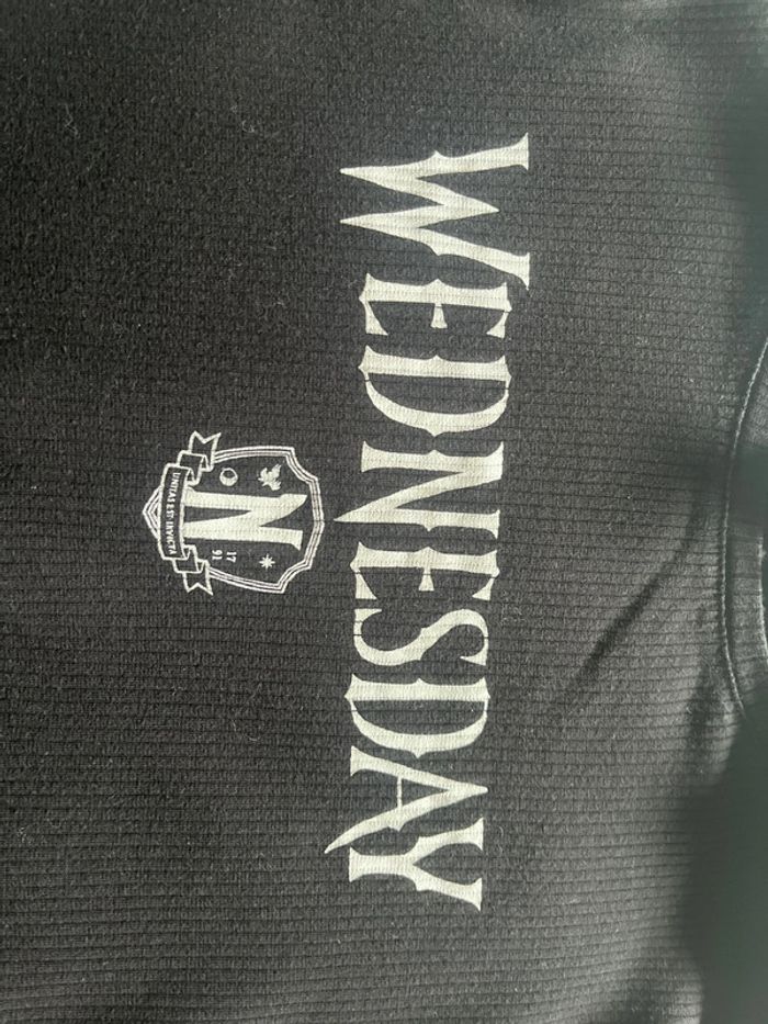 t shirt manches longues Mercredi Wednesday - photo numéro 5