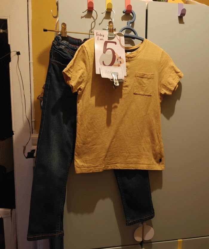 Ensemble okaidi garçon 5 ans