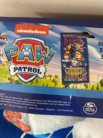 Serviette de plage Paw Patrol 