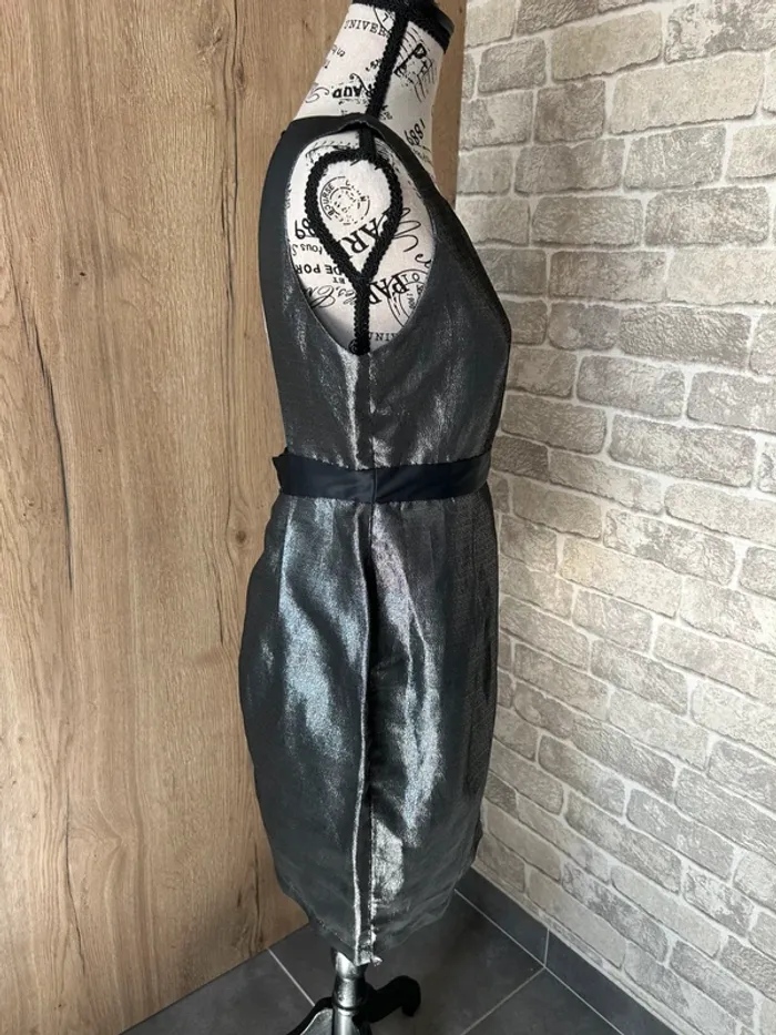 Robe de soirée brillante taille L - photo numéro 4